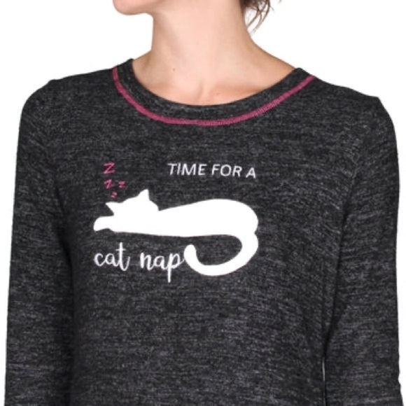 Lildy Time for a Cat Nap Sleep Dress Size S-M - Picture 2 of 13